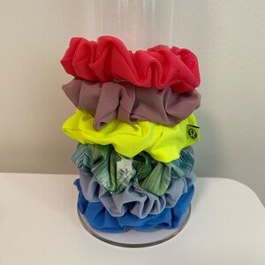 Lululemon Uplifting Scrunchies Set of 6